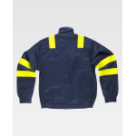 Veste de soudeur en coton avec bandes fluorescentes WORKTEAM B1194