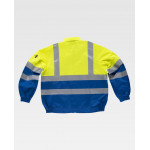 Combined High Visibility jacket for urban work WORKTEAM C3311