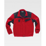 Cazadora de piezas combinadas y ajuste en laterales WORKTEAM Future WF1100