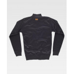 Fine knit jacket with zipper closure WORKTEAM S5603