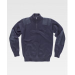 High-Neck Cotton Sport Jersey WORKTEAM S5502