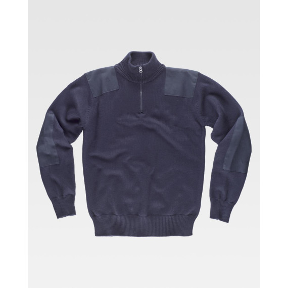 High-Neck Cotton Sport Jersey WORKTEAM S5502