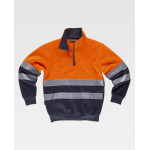 High Sichtbarkeit High Neck Sweatshirt