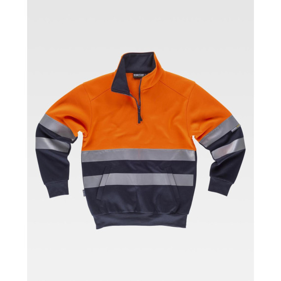 High Sichtbarkeit High Neck Sweatshirt