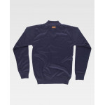 High-neck jersey with combined view WORKTEAM S5601