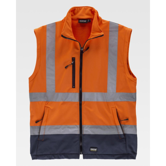 WORKTEAM C3745 High Visibility waterproof 4-in-1 convertible parka