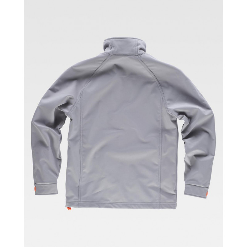 Thermal Workshell jacket with protective flap WORKTEAM S9480 Sport