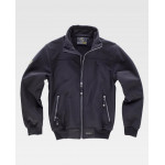 Jaqueta Workshell térmica com zíperes em contraste WORKTEAM S9013 Sport