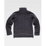 Workshell windbreaker jacket with raglan sleeves and reflective accents Sport