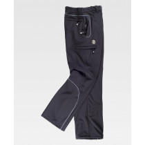 WorkShell trousers with high thermal capacity with alive reflective