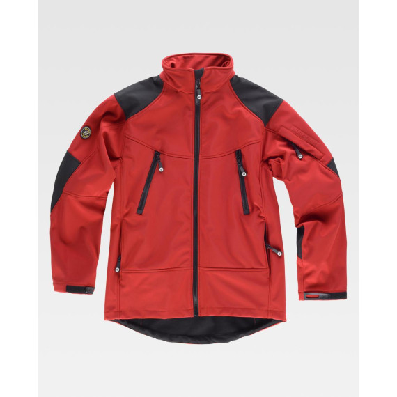 WorkShell jacket with adjustable Bocamanga