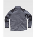 Chaqueta Workshell combinada de manga ranglán y alta capacidad térmica WORKTEAM S9495