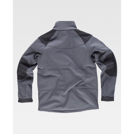 Jaqueta Workshell combinada de manga raglan e alta capacidade térmica WORKTEAM S9495