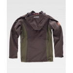 Workshell jacket with zipper closure Sport WORKTEAM S8610 (hunting colors)
