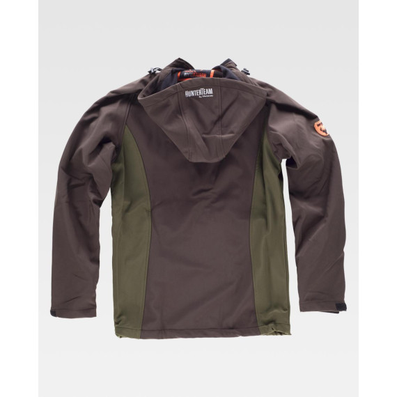 Giacca Workshell con zip Sport WORKTEAM S8610 (colori da caccia)