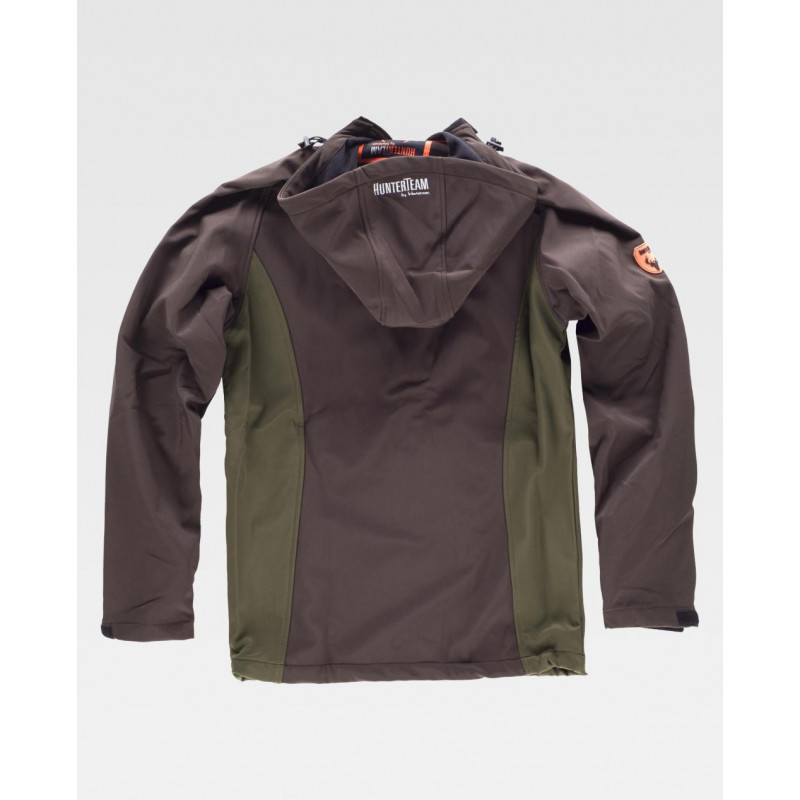Workshell jacket with zip closure Sport WORKTEAM S8610 (hunting colors)