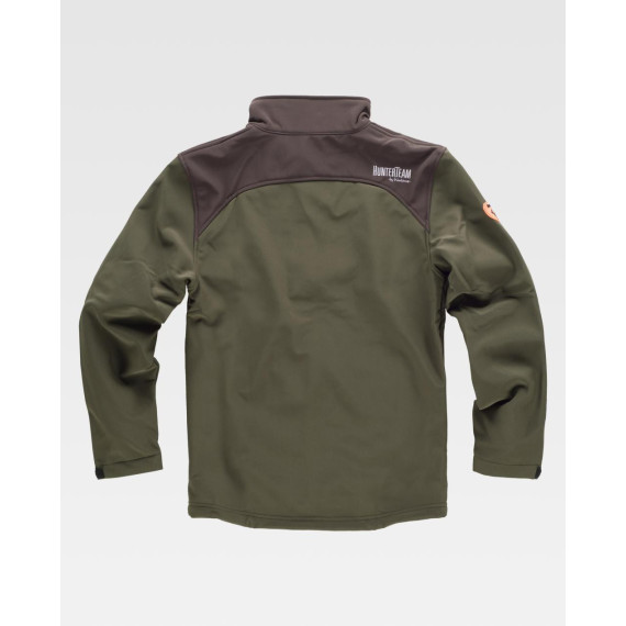 Jaqueta Workshell com canesús e bolsos laterais WORKTEAM S8600 Sport
