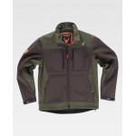 Workshell-Jacke mit Einsätzen und innerem Schutzkragen WORKTEAM S8620 Sport