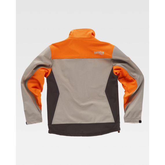 WORKTEAM Sport S8625 high-neck Workshell jacket combined in three colors.