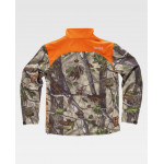 Workshell-Jacke mit Pflanzenmotiven und Innentaschen WORKTEAM S8665
