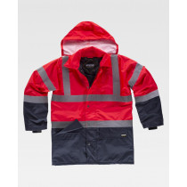 Parka acolchada e impermeable en tejido Oxford