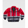 Parka tipo piloto acolchada e impermeable de Alta Visibilidad WORKTEAM C3737