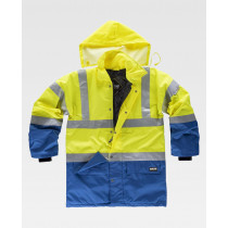 Parka impermeabile con tasche laterali di workteam workteam