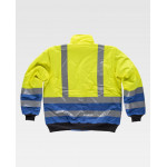 High Visibility convertible high-neck pilot and WORKTEAM C3740 waist fit