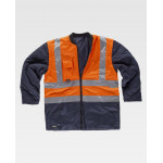 Parka convertibile 5 in 1 combinata con vis alta WORKTEAM C3735