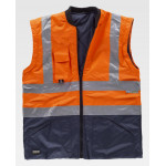Parka convertibile 5 in 1 combinata con vis alta WORKTEAM C3735