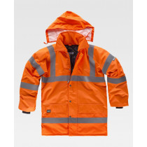 Parka classica imbottita e impermeabile nel tessuto di Oxford