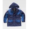Parka com forro interior acolchoado em tecido Oxford multibolsos WORKTEAM Future WF1858