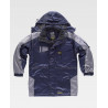 Parka acolchoada combinada em tecido Beaver Nylon antimanchas WORKTEAM Future WF1912