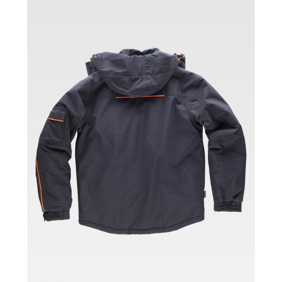 Parka acolchada e impermeable con costuras termoselladas WORKTEAM Sport S1150