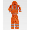 WORKTEAM S2010 High Visibility Waterproof Rain Suit with Reflective Tapes