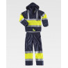 Traje impermeável de chuva combinado de Alta Visibilidade WORKTEAM S2018