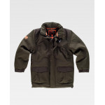Parka impermeabile imbottita con yoke sulla schiena WORKTEAM S8230