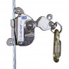 3M™ DBI-SALA® Lad-Saf™ X2 Freno anticaídas runner con mosquetón acciaio zincato 6160030