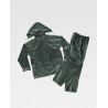 Veste imperméable à manches raglan avec fermeture éclair en nylon WORKTEAM Sport S2000