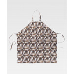 Grembiule con pettorina stampata 90X95 cm WORKTEAM Servizi M519