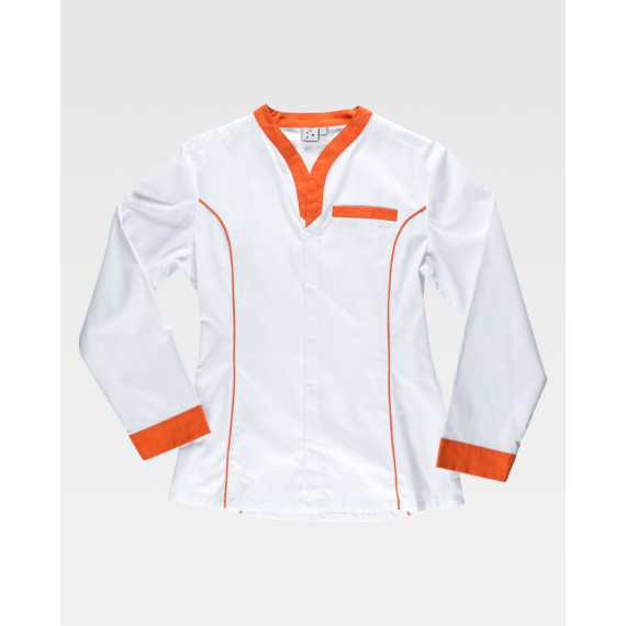 Damen taillierte Langarmjacke WORKTEAM Servicios B6200