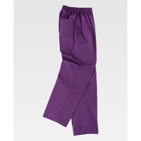 Unisex gerade Hose mit elastischem Bund WORKTEAM B9300