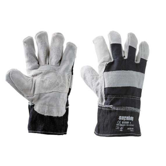 12 paires de gants mélangés (SERRAJE / TIVAS) Brique-Fit (taille 9)