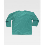 Giacca sanitaria unisex a maniche con chiusura centrale a bottoni WORKTEAM B9410