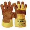 Mixed suede gloves with inner elastic SAFETOP Canada Tone
