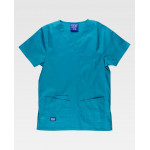 Completo sanitario in cotone elastico WORKTEAM Servizi B9150