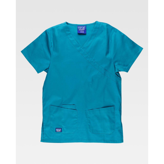 Completo sanitario in cotone elastico WORKTEAM Servizi B9150