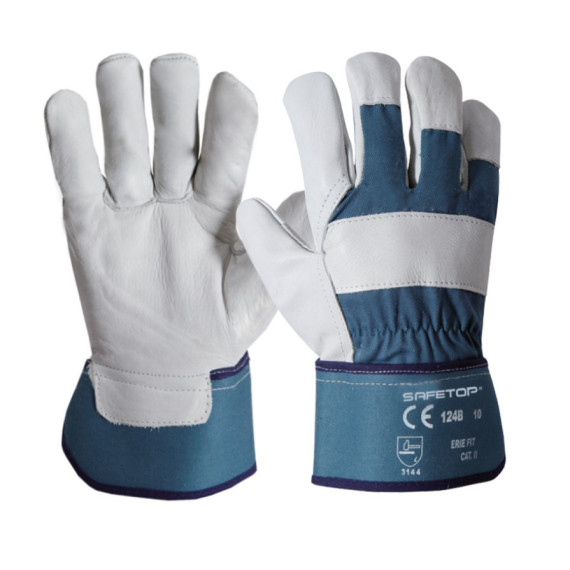 12 pares de luvas misturadas (SERRAJE / lona) Erie Fit