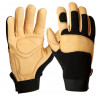 Leder-Spandex-Handschuh SAFETOP mit Klettverschluss Berkeley Flex (12 Paare)