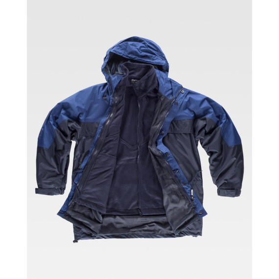 Parka with removable inner fleece lining WORKTEAM Sport S1100